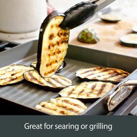 All-Clad HA1 is oven-safe up to 500°F for versatile cooking.
