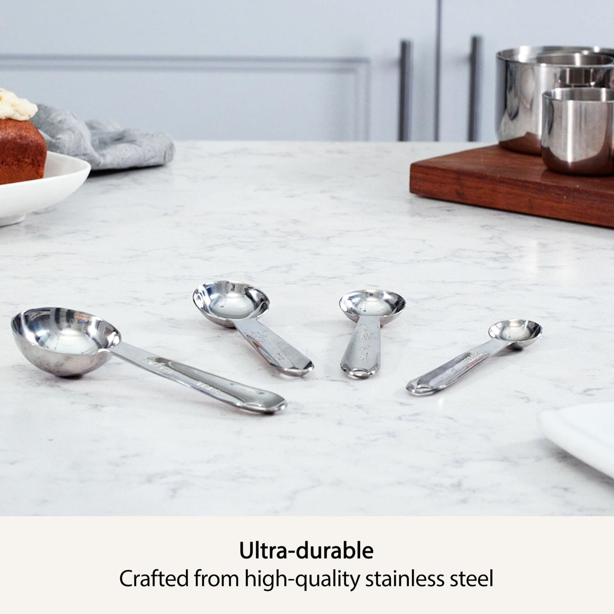 All-Clad half-teaspoon spoon with etched measurement for consistency