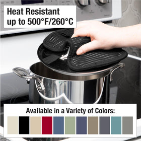 All-Clad 2-pack pot holders offer practical coverage for busy kitchens.