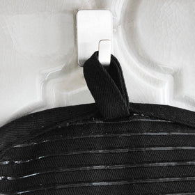 All-Clad ergonomic design fits various pots for comfortable, confident handling.