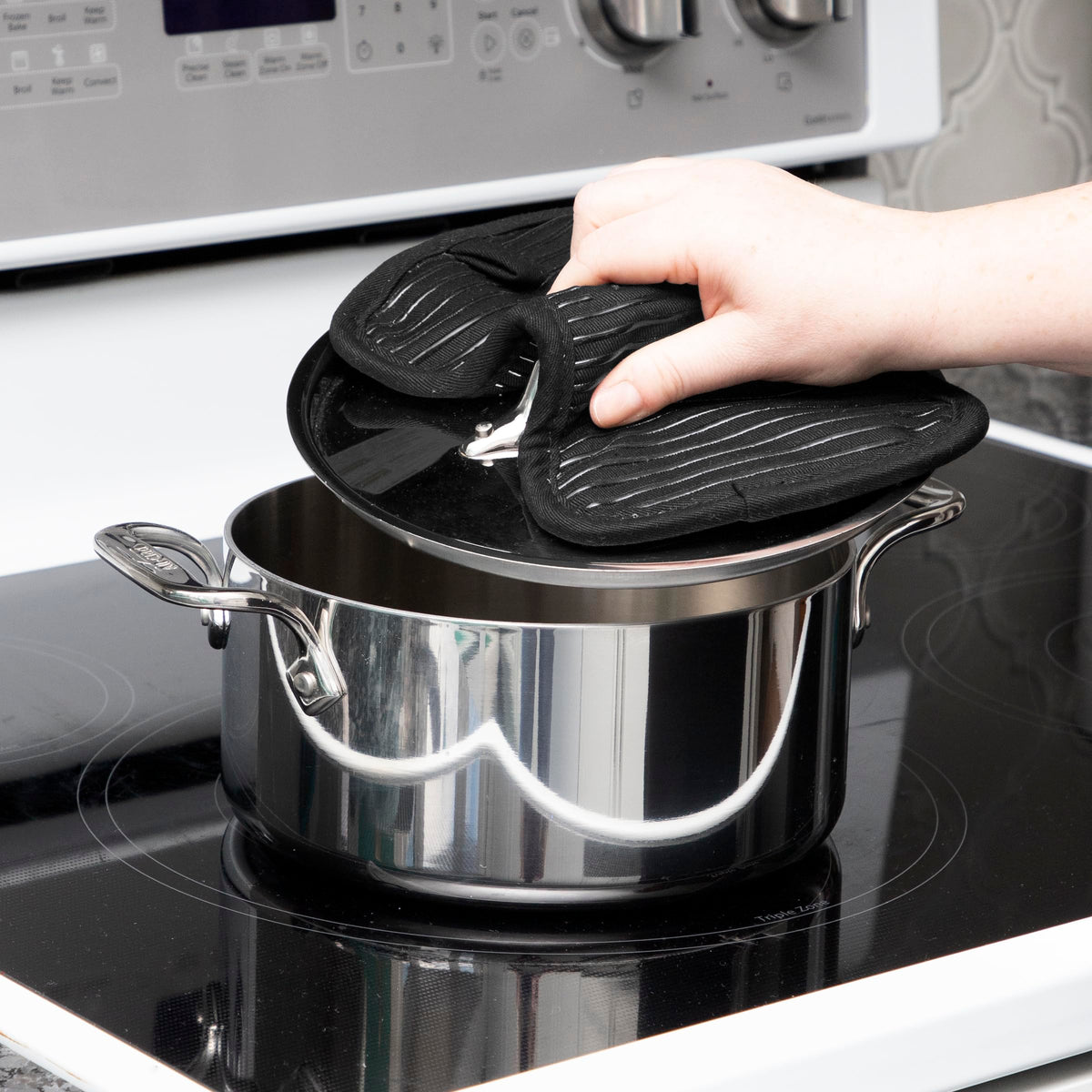 All-Clad hot pad substitutes ideal for oven and stovetop tasks.