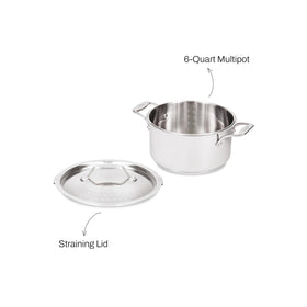 All-Clad Simply Strain is dishwasher-safe for easy cleanup