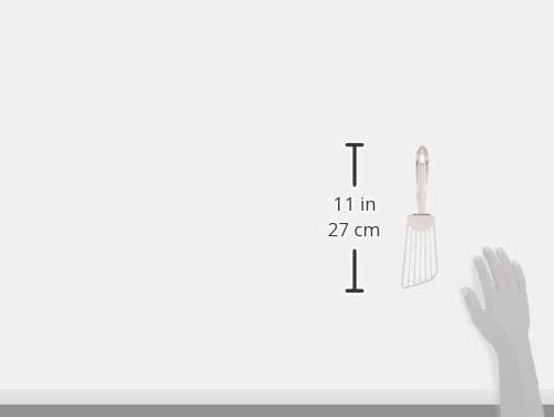 All-Clad slotted turner is dishwasher safe for easy cleanup.