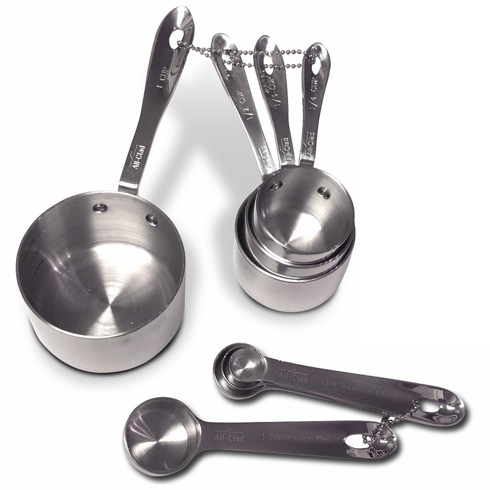 All-Clad 1 tsp spoon with ergonomic handle for easy measurement