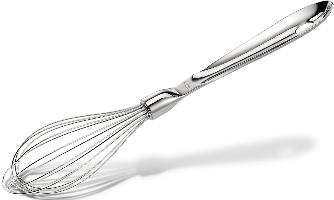 All-Clad 12-inch whisk with large head for smooth sauces and dressings