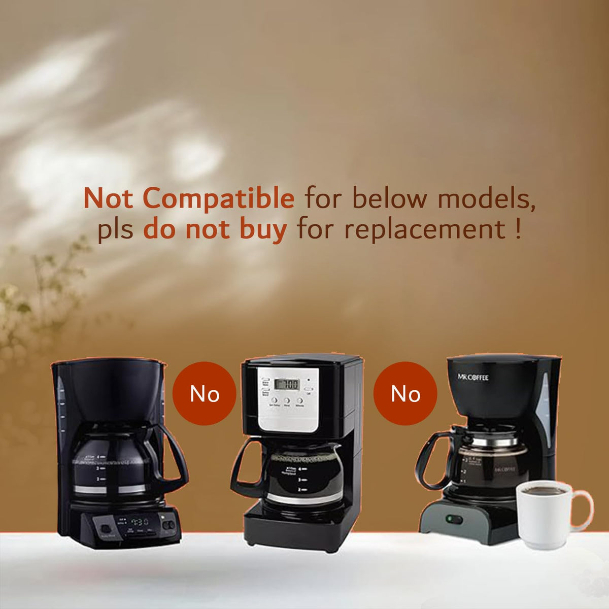 Allcup 5-cup carafe top view emphasizing clean design and easy storage