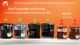 ALLCUP black handle carafe adds stylish grip and comfortable handling.