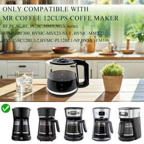 ALLCUP glass carafe compatible with MMX23 offers reliable servings and drip-free pouring