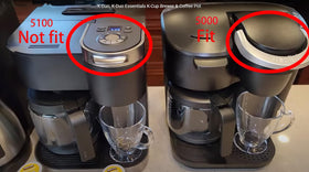 ALLCUP K-Duo G2 compatible carafe provides steady pouring and reliable lid seal.