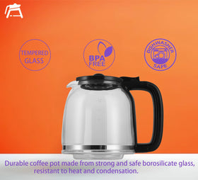 ALLCUP Ninja carafe dimensions fit standard Ninja brewers.