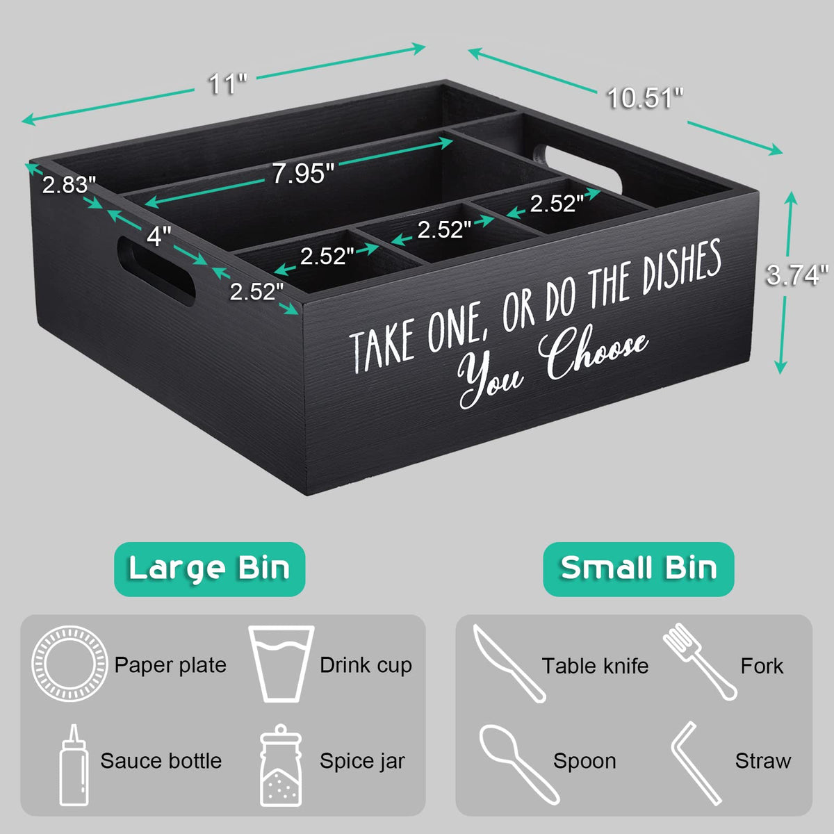 ALELION kitchen countertop organizer keeps utensils neatly stored.