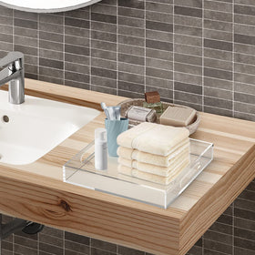 Allhercom secure grip handles keep the tray steady during use.