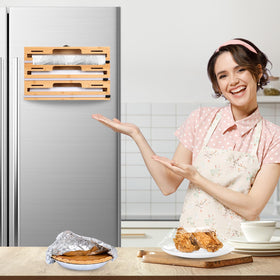 Allinside fridge-mount kitchen storage saves counter space in busy kitchens