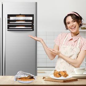 Allinside versatile placement on surface or drawer for easy access.