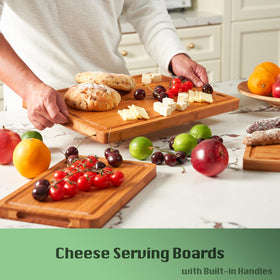 Allsum cheese charcuterie board ideal for entertaining at home.
