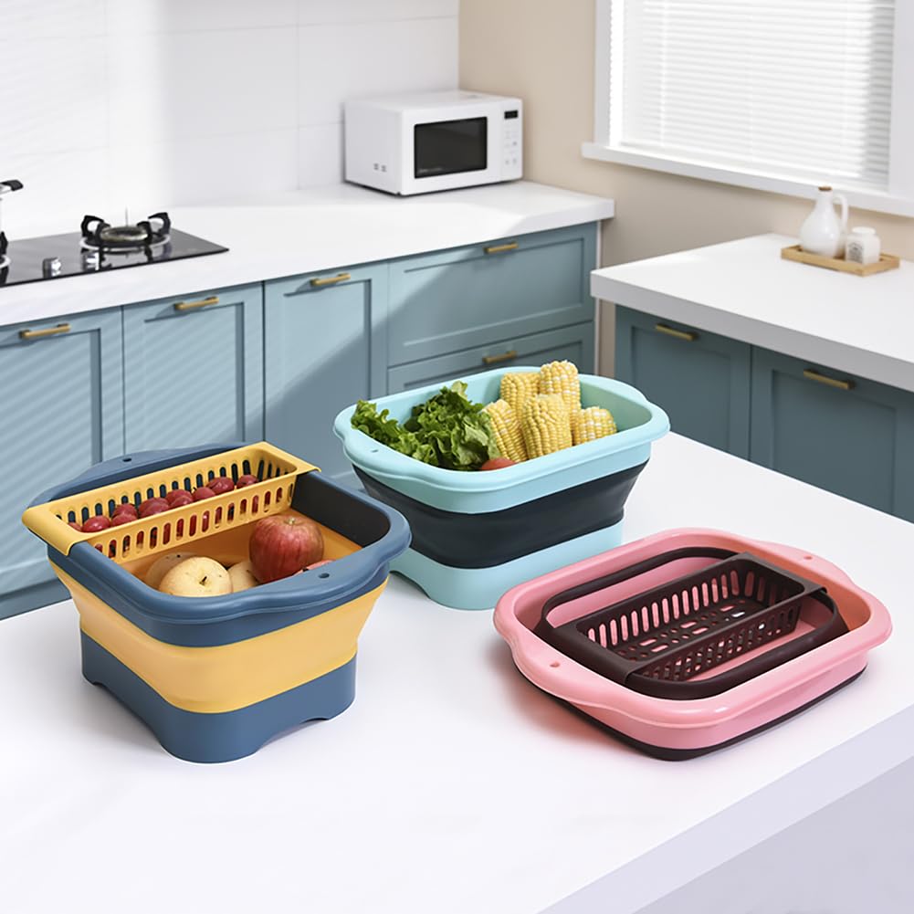 Alltiett camping RV basin setup ready for outdoor kitchen use