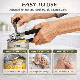 ALLVANA magnetic lid lifter enables clean lid removal during meal prep.