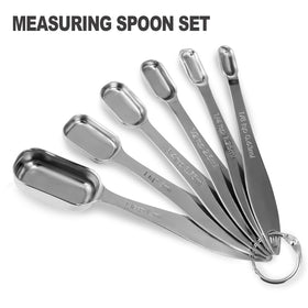 ALLWIN-HOUSEWARE W ergonomic handles offer comfortable scooping and leveling during cooking and baking.