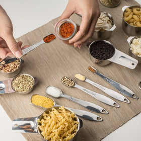 ALLWIN-HOUSEWARE W space-saving nesting helps reduce drawer clutter for organized kitchens.