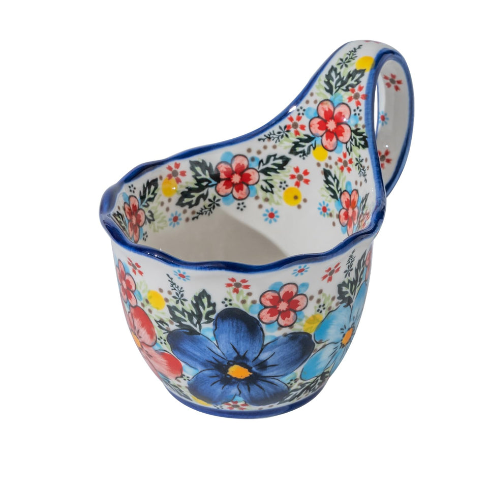 ALMA 18oz loop-handle soup bowl ready for microwaving and convenient serving