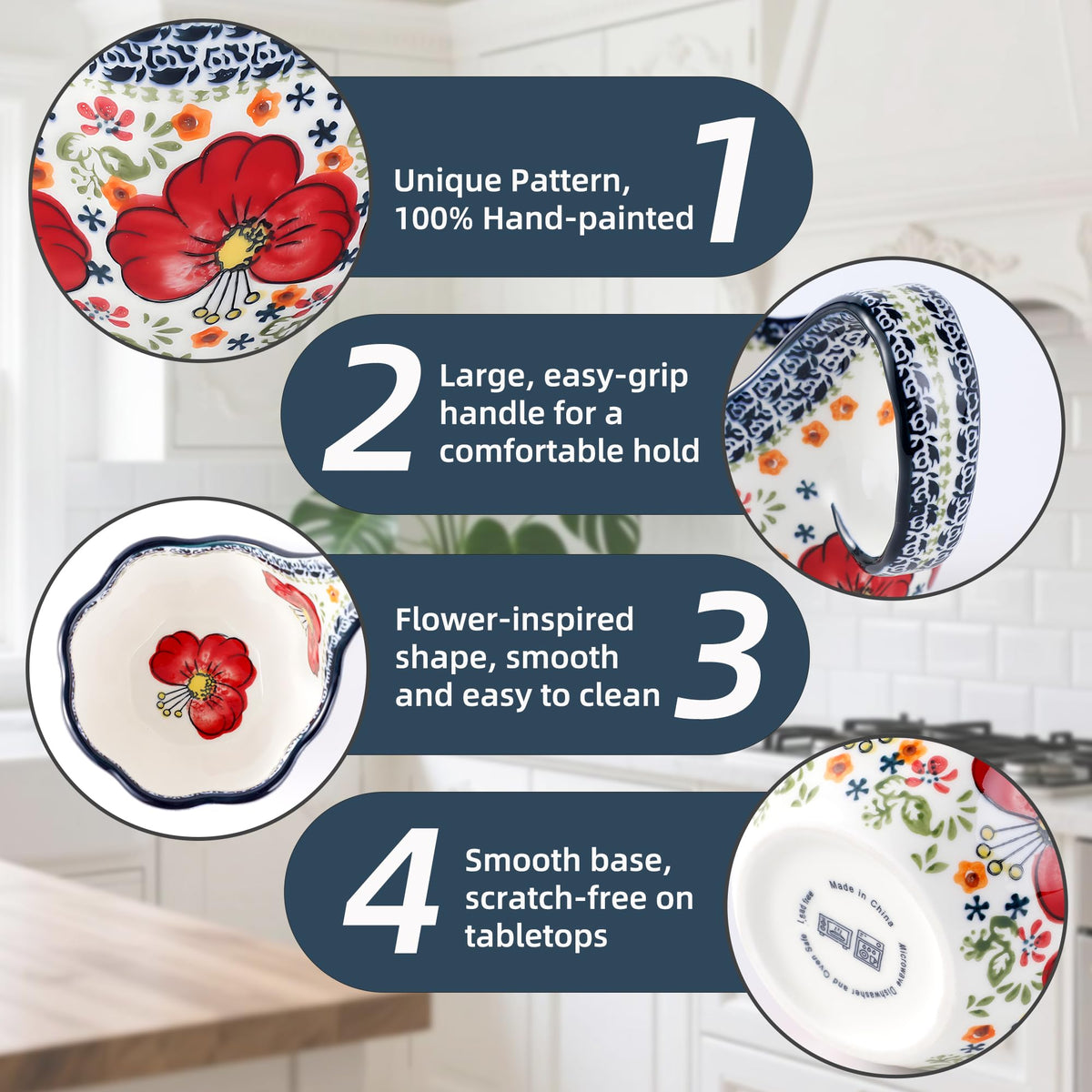 ALMA wavy rim design adds modern style to soups and cereals