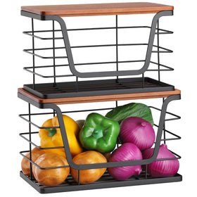 ALOCEO stackable vertical design saves counter or cabinet space