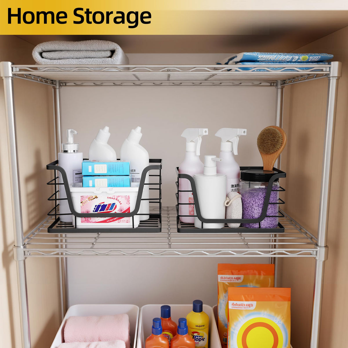 ALOCEO stackable top usage demonstrating surface for bread and snacks
