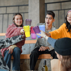 Alohastarttg BPA-free color-change cups keep drinks safe and vibrant.