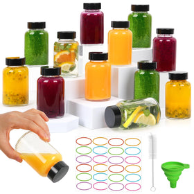 Alotpower 4oz ginger shot bottle with glass body for portable wellness