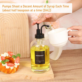 Alotpower thickened glass body for daily use in cafe or home