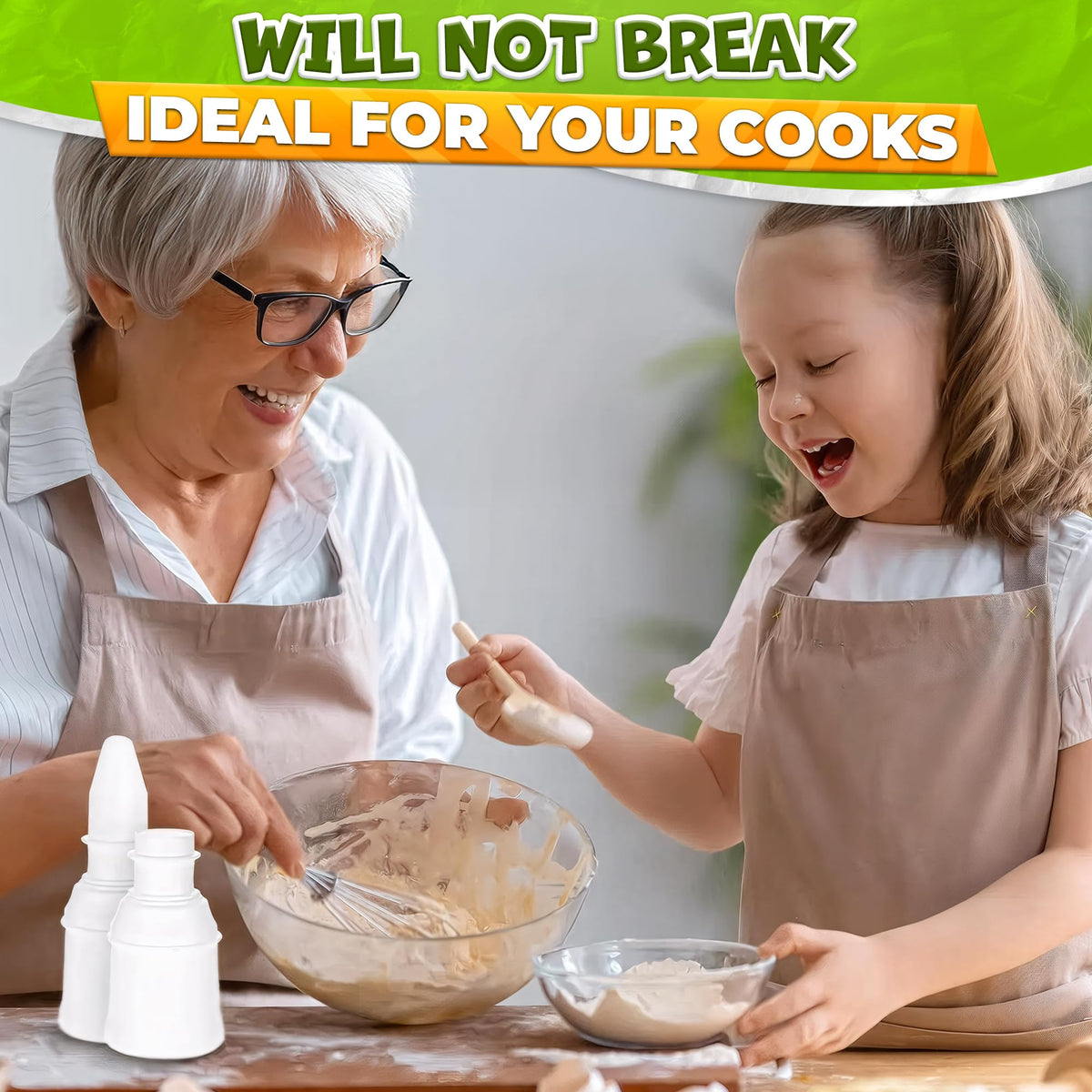 ALPENKOK dishwasher-safe mold for easy cleaning after use.