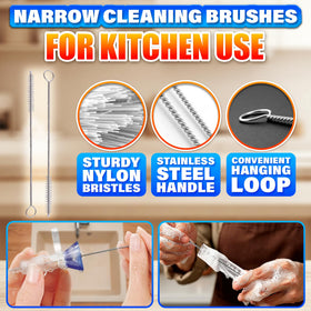 ALPENKOK easy-cleaning funnel brushes help remove odors.