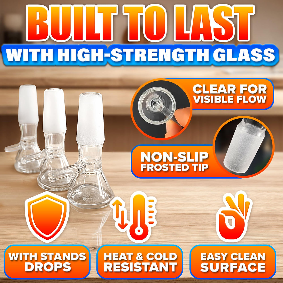 ALPENKOK ergonomic side-handle improves control during pouring