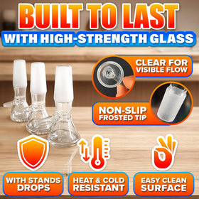 ALPENKOK ergonomic side-handle improves control during pouring