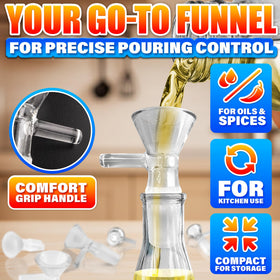 ALPENKOK smooth rim prevents spills for clean filling