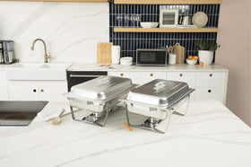 ALPHA LIVING chafing dish 8-quart tray for generous servings at events