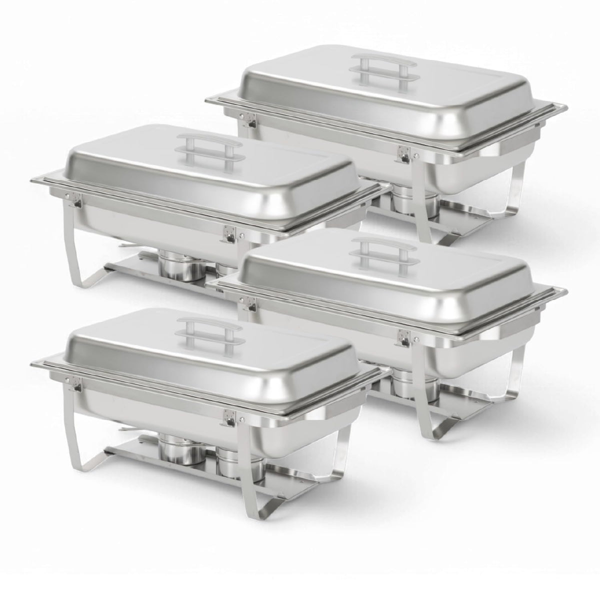 ALPHA LIVING chafing dish full set with lids and pans for elegant buffets