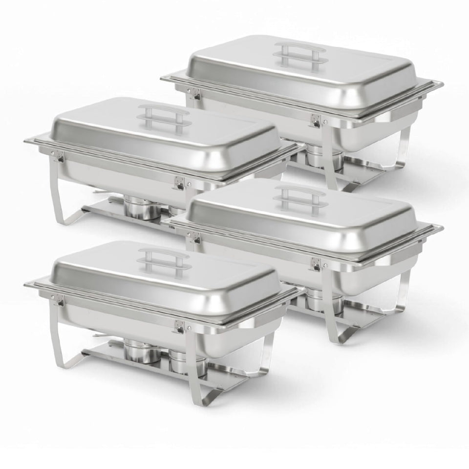 ALPHA LIVING chafing dish full set with lids and pans for elegant buffets