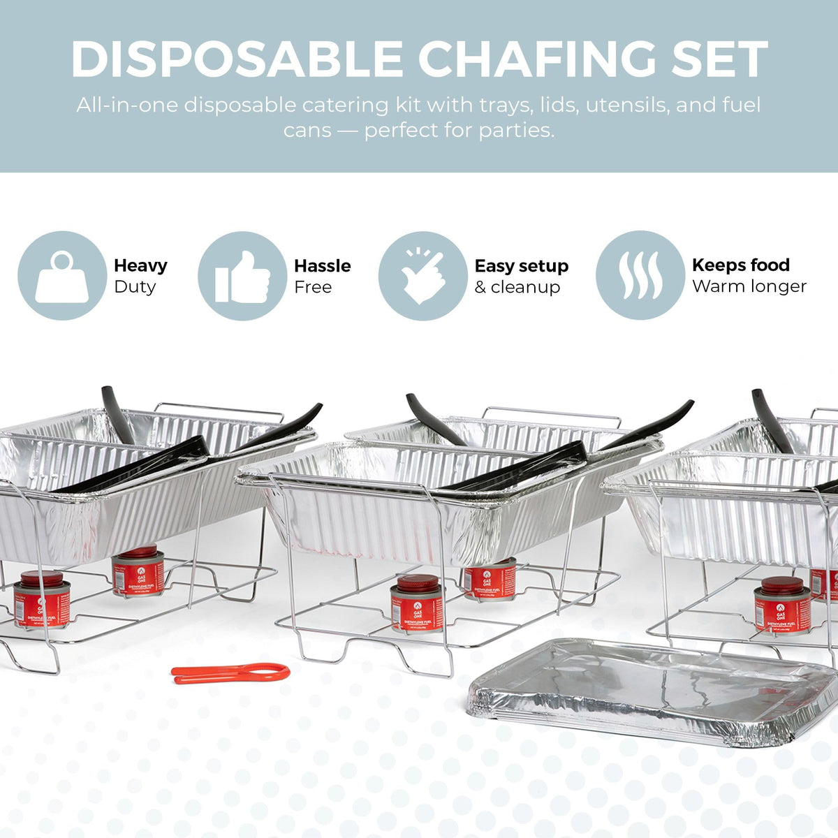 ALPHA LIVING chafing dish wire rack supports sturdy pans for service.