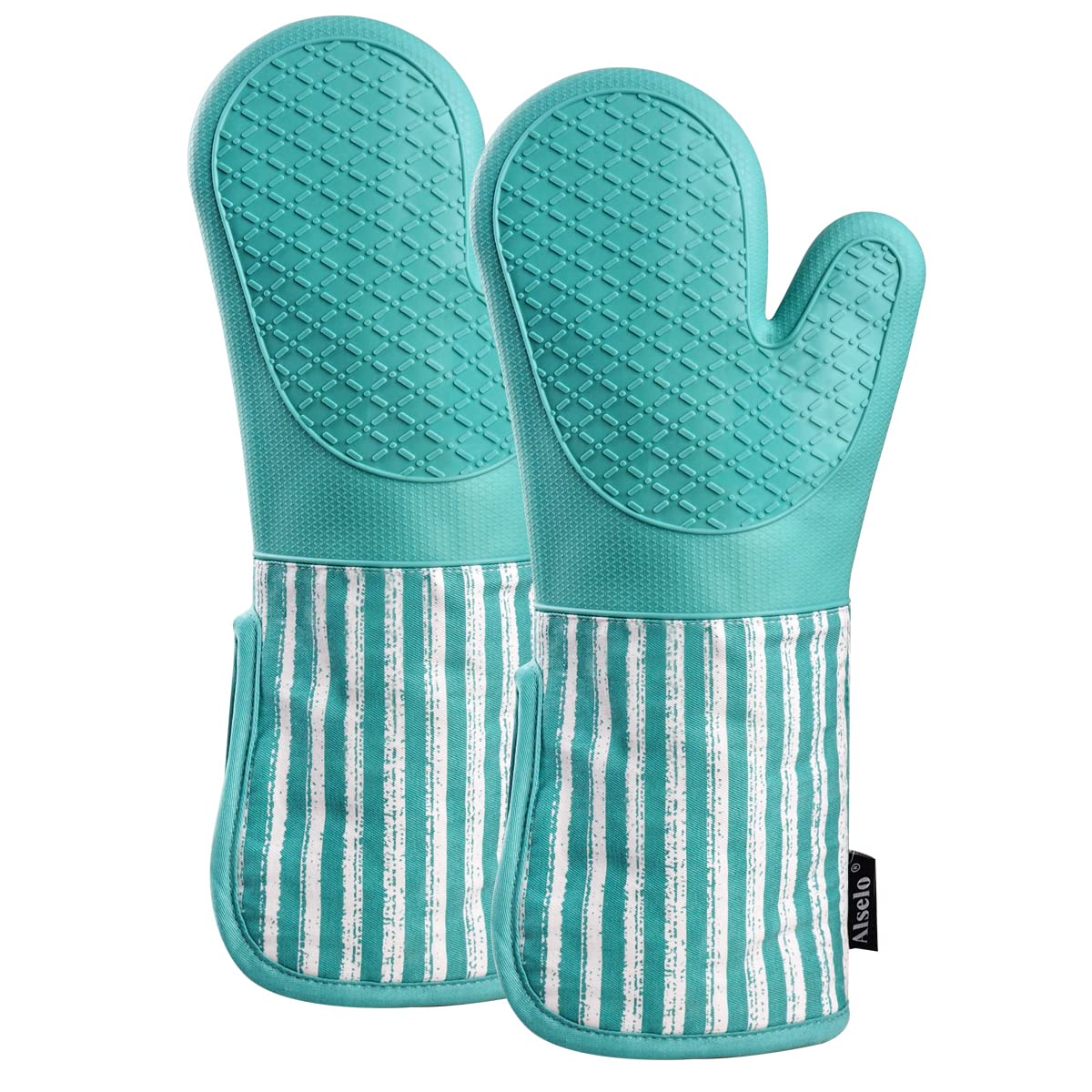 Alselo kitchen mitts offer grip and control during cooking