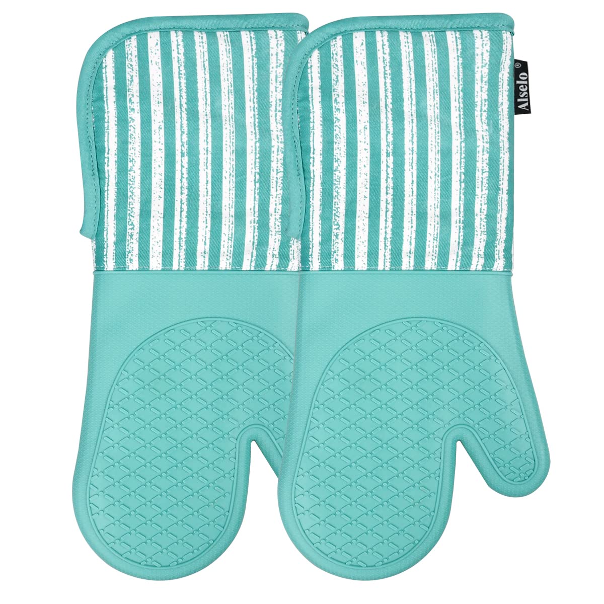 Alselo versatile mitts suitable for baking and grilling tasks