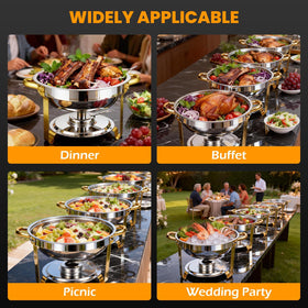 ALSO GO indoor-outdoor catering use for versatile buffets