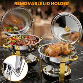 ALSO GO stainless steel warming trays ensure durability with a polished, easy-to-clean surface