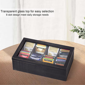 Alsonerbay kitchen storage box perfect for spices, tea bags, and sugar packets