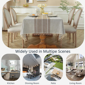 Alsoo rustic kitchen dining cloth elevates casual meals.