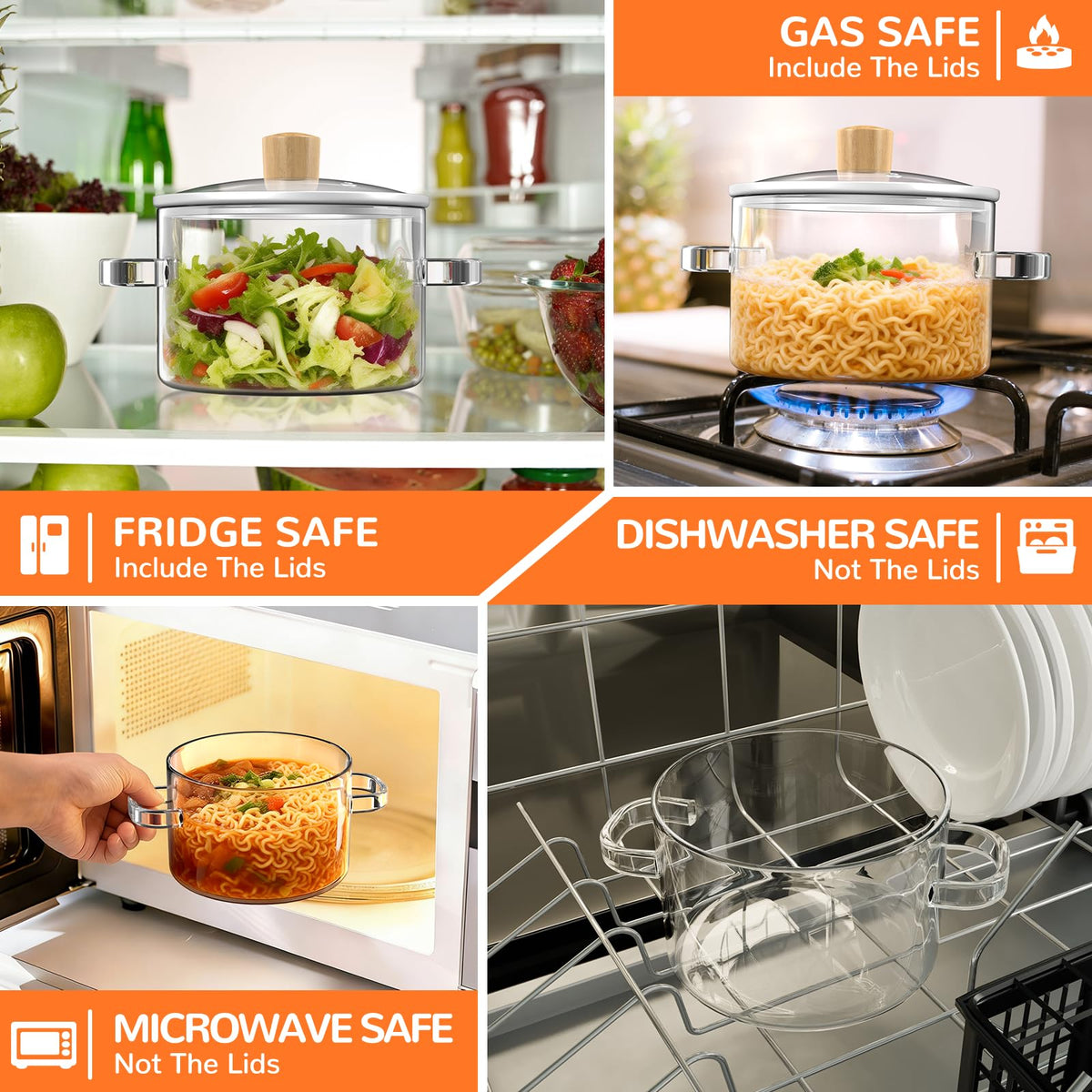 AltarreT easy-clean design makes residue rinse away quickly after leftovers.