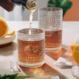 Altarret Vintage Hobnail dishwasher-safe glass for easy cleanup after entertaining