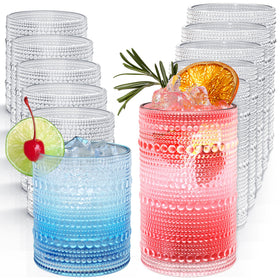 Altarret Vintage Hobnail highball glass with embossed texture for a chic serve