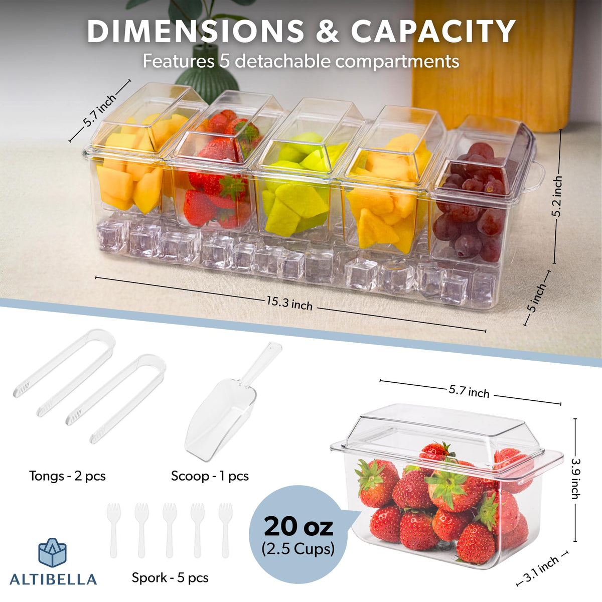 Altibella condensation mat protects countertops and prevents spills from condensation.