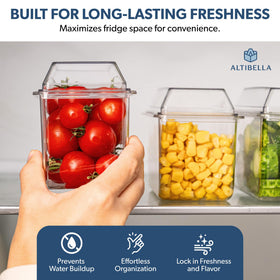 Altibella easy to clean and freezer-safe for make-ahead prep.